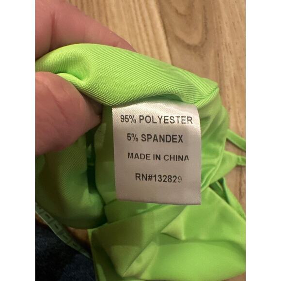 Superdown Adriana Bra Top Lime Green Womens SIze XXS - Picture 5 of 5